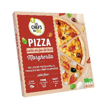 Pizza margherita au feu de bois - 400g