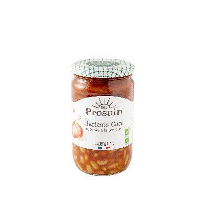 Prosain haricots coco cuisinés