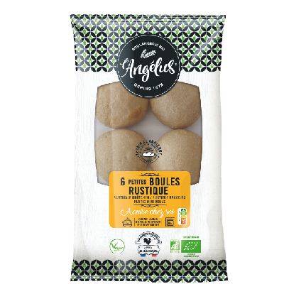 6 petites boules rustique pré-cuites - 360g