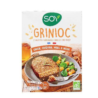 Grinioc orge chevre 2x100g soy