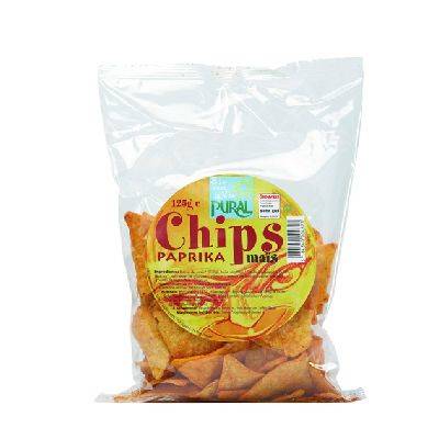 Chips mais paprika bio