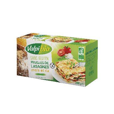 Lasagnes maïs riz sans gluten 250g