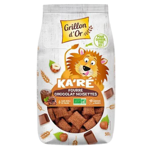 Ka'ré fourré chocolat noisettes - 500g