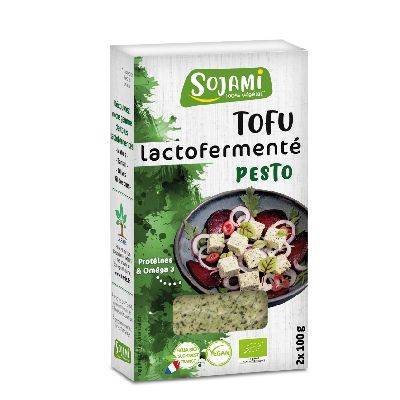 Tofu lacto-fermenté pesto 2x100g 