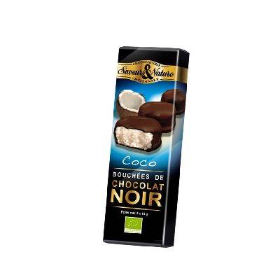 Bouchees coco chocolat noir - 45g